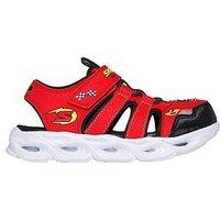 Skechers Lighted Fisherman Thematic Sandals - Red
