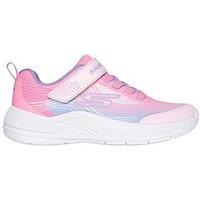 Skechers Gore And Strap Ombre Mesh Sneaker W/ 3D Print Details