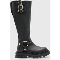 Allsaints Jade Biker Boots - Black