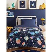 Night Lark Space Adventure 10.5 Tog Coverless Quilt And Pillowcase Set