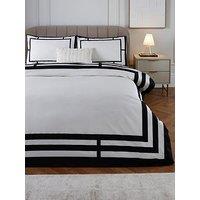 Very Home Apollo Luxe Border 100% Cotton 200 Thread Count Duvet Cover Set