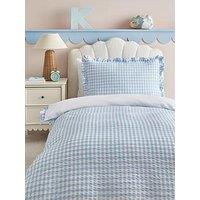Very Home Gingham Seersucker Duvet Cover Set