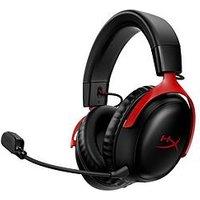 Hyperx Cloud Iii Wireless Gaming Headset Pc | Mac | Ps4 | Ps5 | Switch - Black & Red