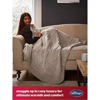 Silentnight Comfort Control Heated Throw - Natural