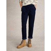 White Stuff Twister Cord Trouser - Navy