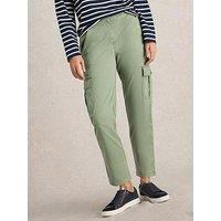 White Stuff Everleigh Cargo Trouser - Green