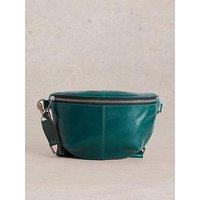 White Stuff Mini Sebby Leather Sling Bag - Blue