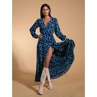 Dancing Leopard Jagger Polka Dot Maxi Dress - Multi
