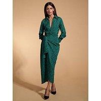 Dancing Leopard Frankie Wrap Dress - Multi