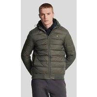 Lyle & Scott Lyle & Scott Padded Jacket- Dark Green