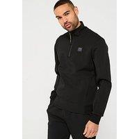 North Sails Tech Quarter Zip Sweat - Black