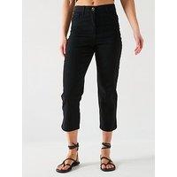 V By Very Skinny Capri Trousers - Black