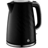 Swan Sk14611Blk Windsor 1.7L Textured Kettle - Black