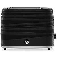 Swan Symphony 2 Slice Toaster Black