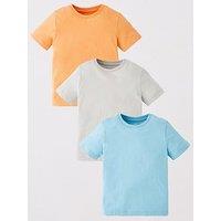 Everyday Boys 3 Pack Short Sleeve Bright T-Shirts - Multi