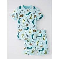 Everyday Boys Safari Shortie Pyjama Set - Multi