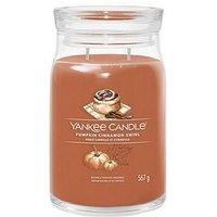 Yankee Candle Signature Collection Large Jar Candle &Ndash; Pumpkin Cinnamon Swirl