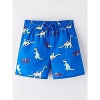 Mini V By Very Boys Woven Dinosaur Print Swimshort - Multi