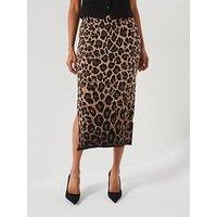 Vero Moda Whitney Long Knitted Skirt - Multi