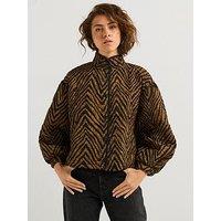 Vero Moda Lola Quilted Bomber Jacket - Multi