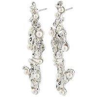 Pilgrim Jude Earrings Silver-Plated