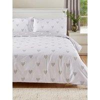 Everyday Heart Print Duvet Cover Set