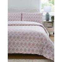 Everyday Casablanca Tile Print Duvet Cover Set