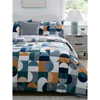 Everyday Geo Print Duvet Cover Set