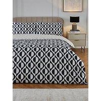 Very Home New Classical Mono Print Duvet Cover Set