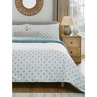 Very Home Rustic Harmony Block Print Duvet Cover Set