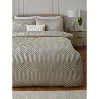 Very Home Milan 3D Jacquard Duvet Set - Db