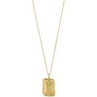 Pilgrim Scorpio Zodiac Sign Necklace, Gold-Plated