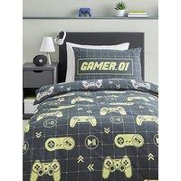 Very Home Gamer Print Duvet Cover Set