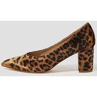 Monsoon Leah Leopard Court Shoes
