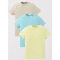 Everyday Boys 3 Pack Short Sleeve Shirts - Bright - Multi