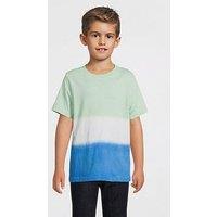 V By Very Boys Dip Dye Cali Short Sleeve T-Shirt - Multi