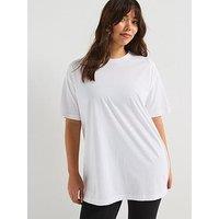 The Very Collection Curve Oversize Longline T-Shirt