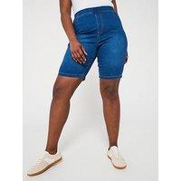V By Very Curve Denim Cycling Short