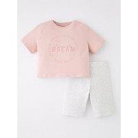 Everyday Girls Paris Dream T-Shirt And Cycling Short