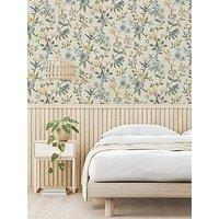 Fine Decor Eleanor Floral Wallpaper In Cream