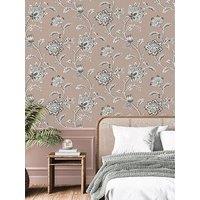 Fine Decor Juliette Floral Wallpaper In Pink