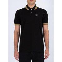 Luke 1977 Makati Detailed Polo Shirt - Black