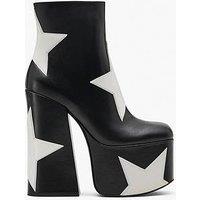 Marc Jacobs The Kiki Platform Ankle Boots - Black