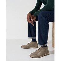 Crew Clothing Suede Desert Boots - Beige