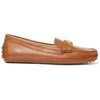 Lauren By Ralph Lauren Barnsbury Flat Shoe - Brown