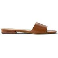 Lauren By Ralph Lauren Everley Slide Sandal - Brown