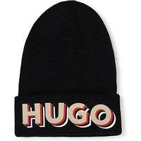 Hugo Boys Beanie Hat - Black