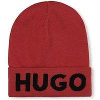Hugo Boys Beanie Hat - Red