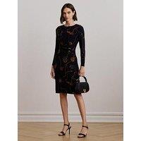 Lauren By Ralph Lauren Fabiana Day Dress - Navy