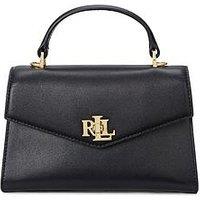Lauren By Ralph Lauren Farrah Small Satchel Bag - Black